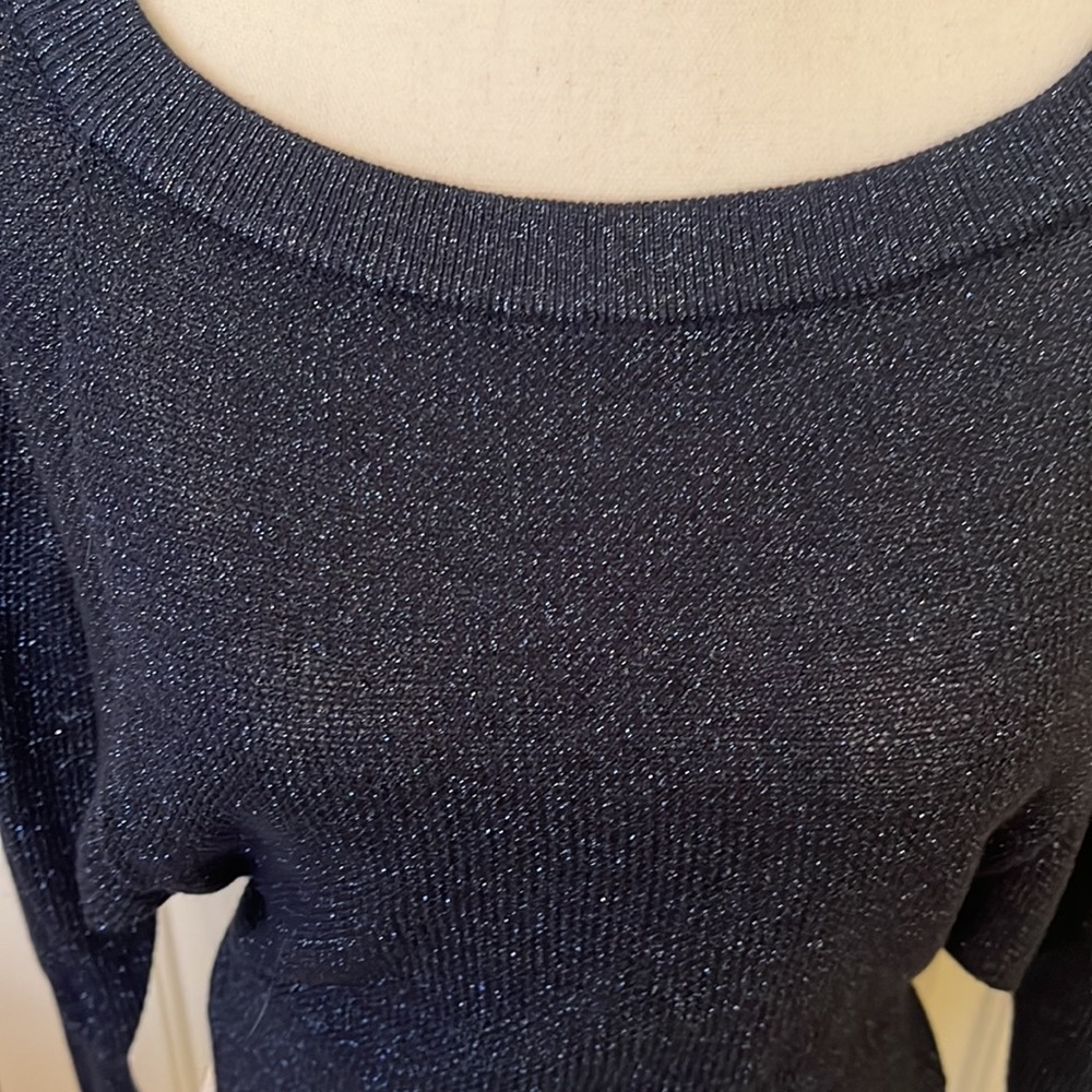 Express Extra Small, Long Sleeve Crop Sweater - image 2